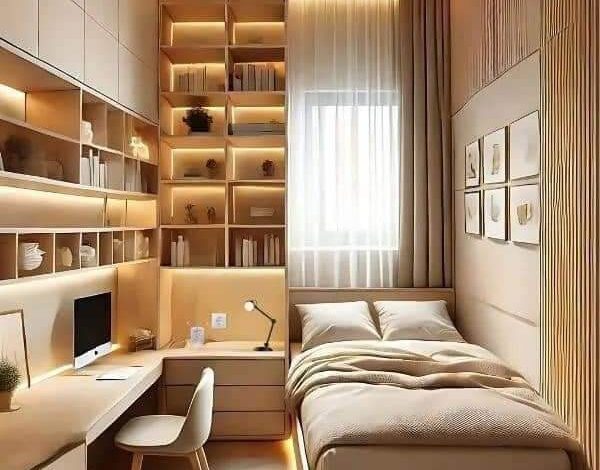 7 Smart Ways to Style a Small Bedroom with a Large Bed Taking Up Space