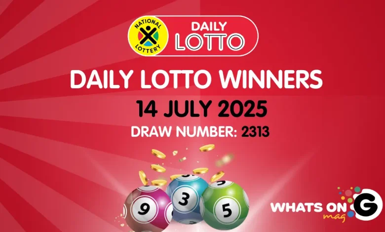 Ithuba Daily Lotto Results For 14/07/2025