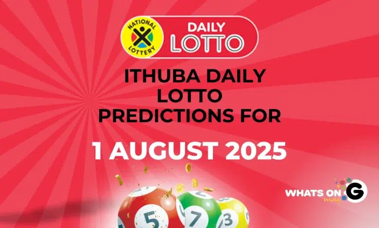 Ithuba Daily Lotto Predictions for 01/08/2024