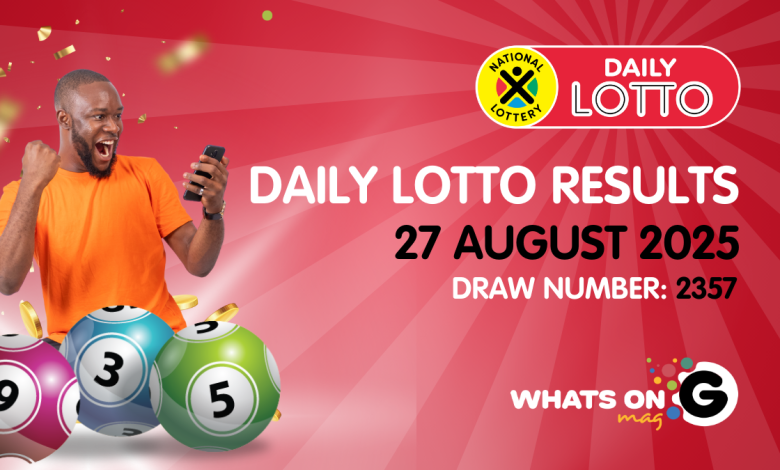 Ithuba Daily Lotto Results for 27/08/2025