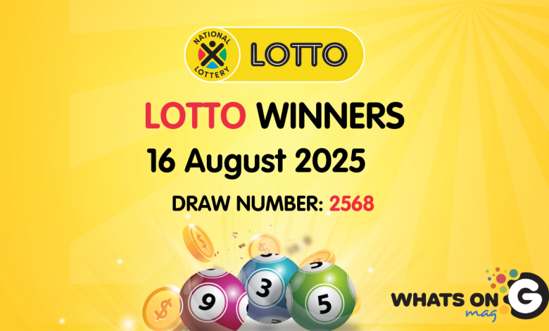 LOTTO RESULTS: Congratulations to the Lotto Winners for 17/08/2025