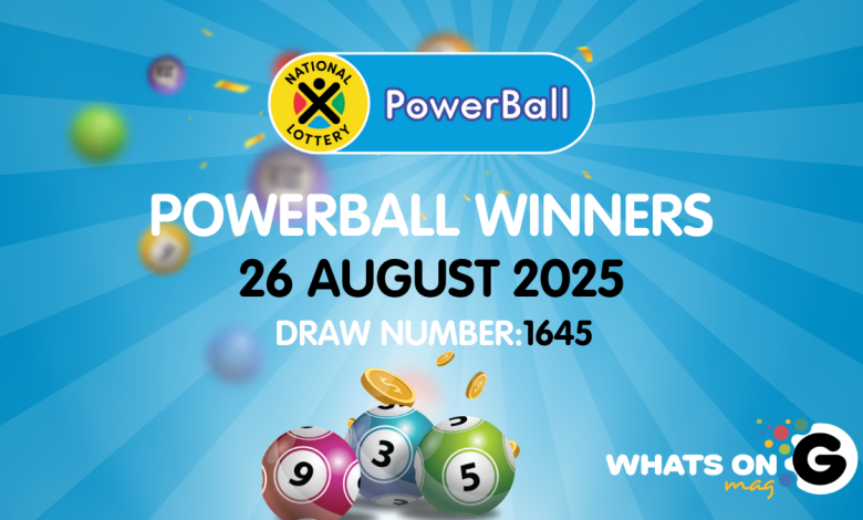 POWERBALL RESULTS: Congratulations to the Powerball Winners for 26/08/2025