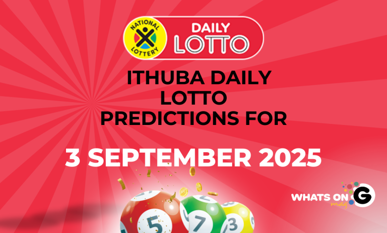 Ithuba Daily Lotto Predictions for 03/09/2025