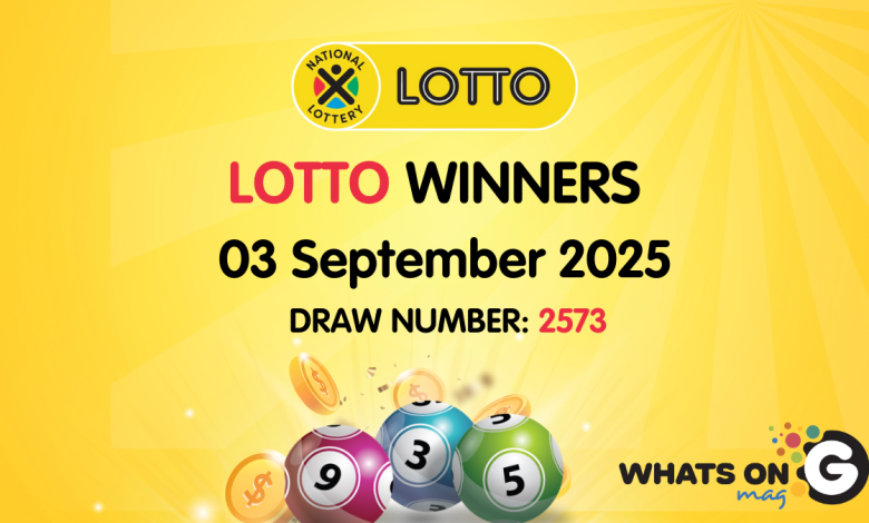 LOTTO RESULTS: Congratulations to the Lotto Winners for 04/09/2025