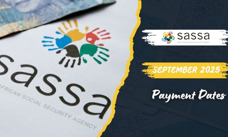 SASSA Payment Dates for September 2025