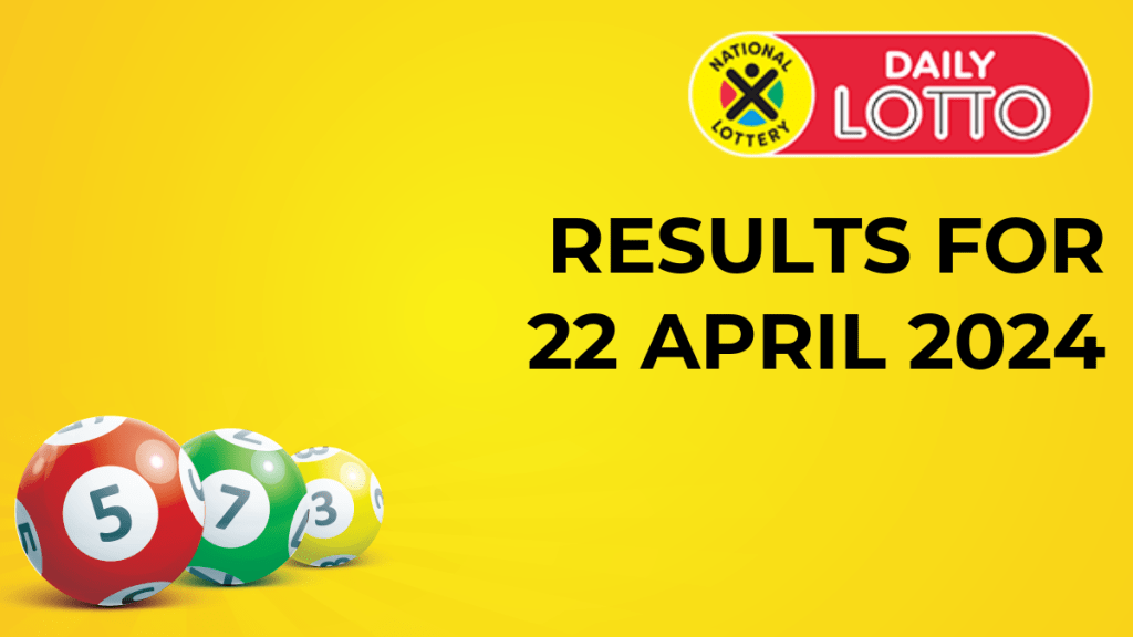 daily lotto results for 22 april