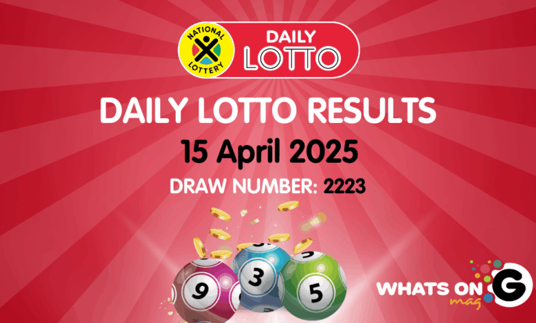 daily lotto results