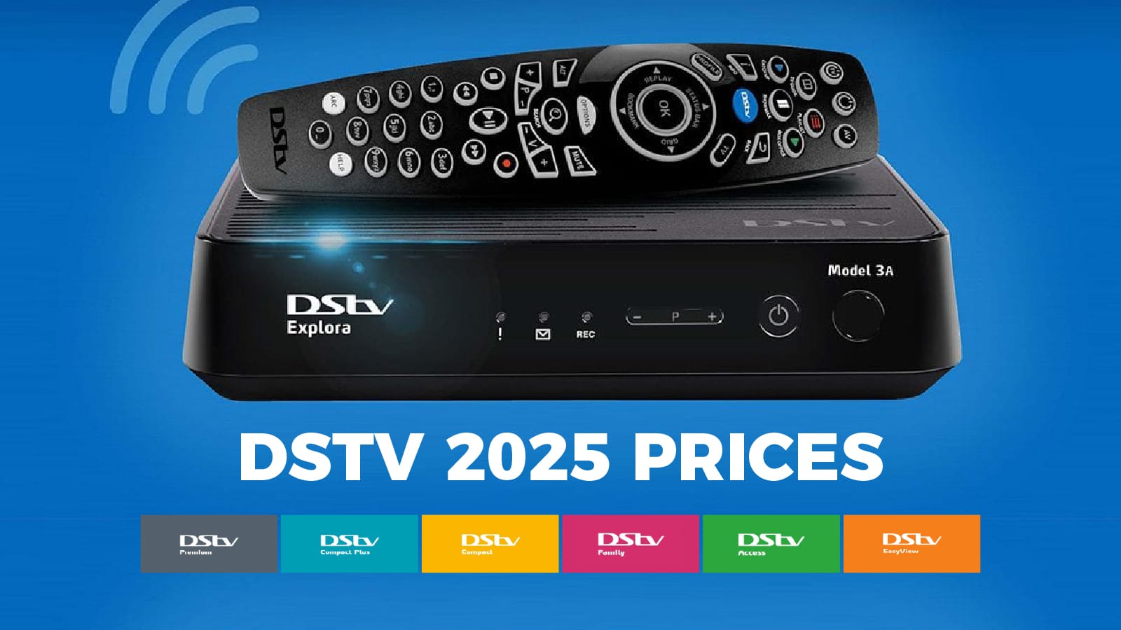 DSTV Prices And Packages For 2025 Whats On G