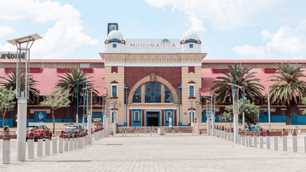 Museum Africa facade in the Newtown Precinct