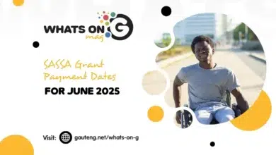 What's on G - SASSA Grant Payment Dates For June 2025