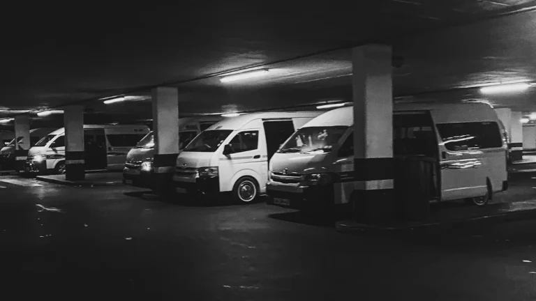 Public Transport - Taxis in a Taxi Rank - Private Taxis