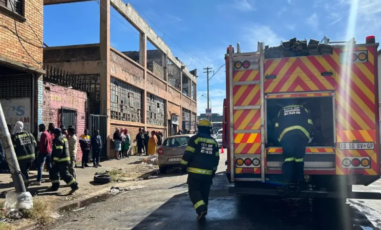 Jeppestown Fire Destroys 12 Homes as Cold Front Grips Gauteng