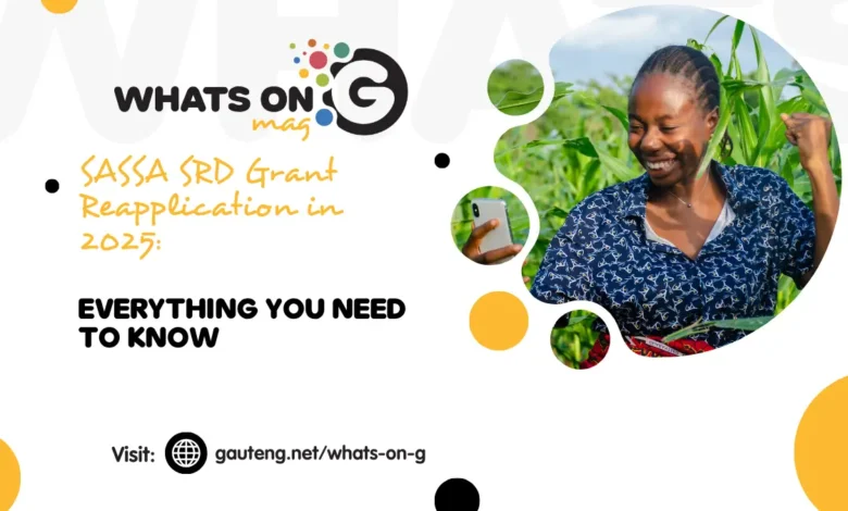 SASSA SRD grant reapplication 2025
