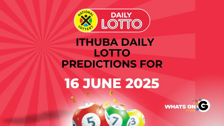 Ithuba Daily Lotto Predictions for 16 June 2025: Your Guide to the Next Draw