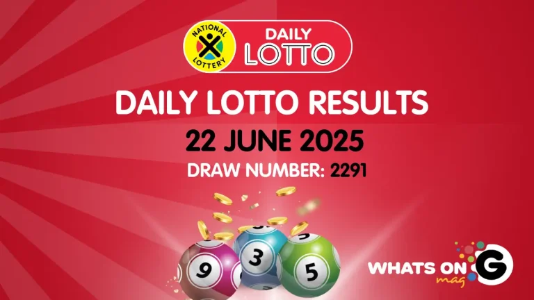 Ithuba Daily Lotto Results for 22 June 2025