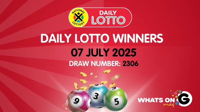 Ithuba Daily Lotto Results For 07/07/2025