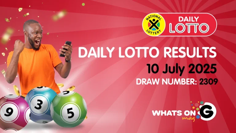 Ithuba Daily Lotto Results for 10/07/2025