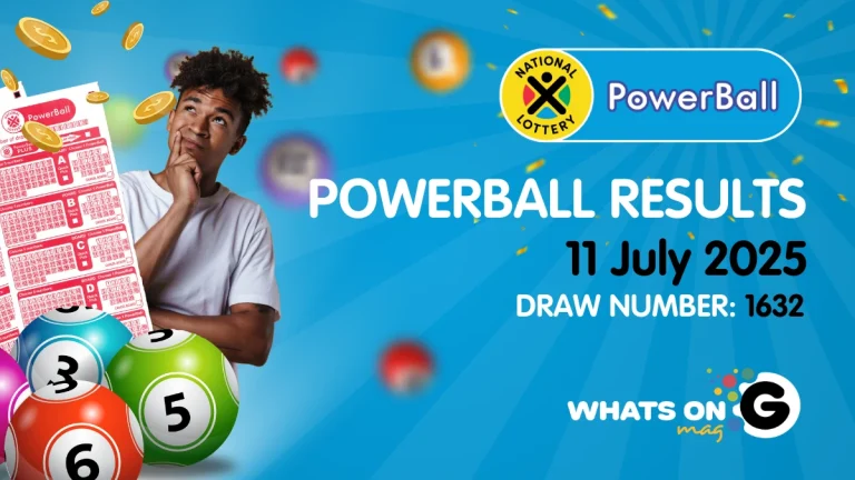 Ithuba Powerball Results for 11/07/2025
