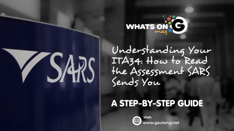 Understanding Your ITA34: How to Read the Assessment SARS Sends You