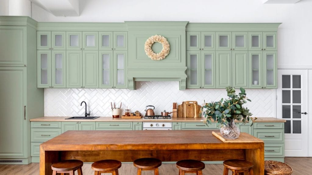 9 Creative Ideas To Use The Space Above Your Kitchen Cabinets - Whats On G