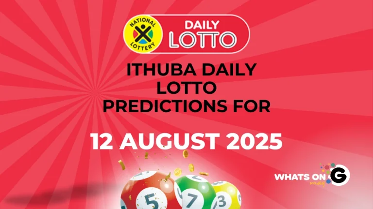 Ithuba Daily Lotto Predictions For 12/08/2025