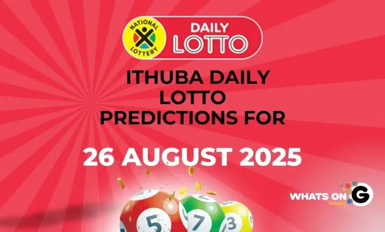 Ithuba Daily Lotto Predictions For 26/08/2025