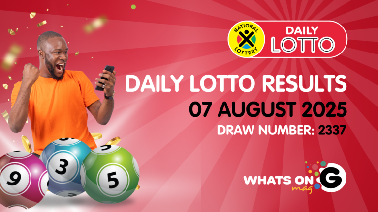 Ithuba Daily Lotto Results for 07/08/2025