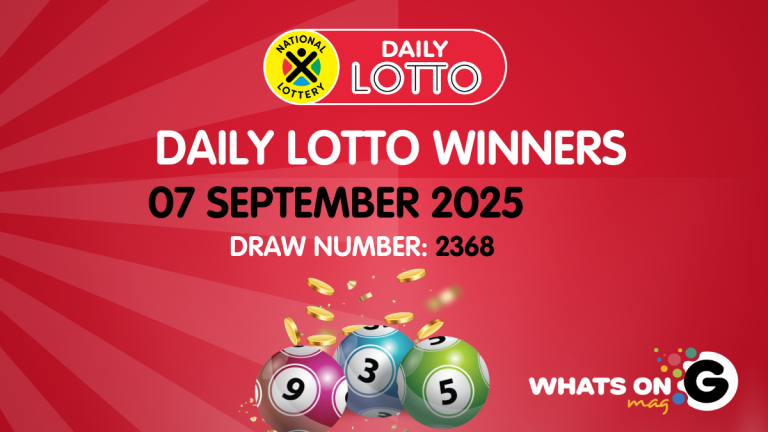 Congratulations to the Daily Lotto Winners for 07/09/2025