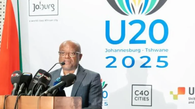 Dada Morero Calls on G20 Leaders to Back Gauteng’s Urban Development