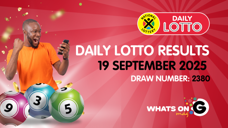 Ithuba Daily Lotto Results for 19/09/2025