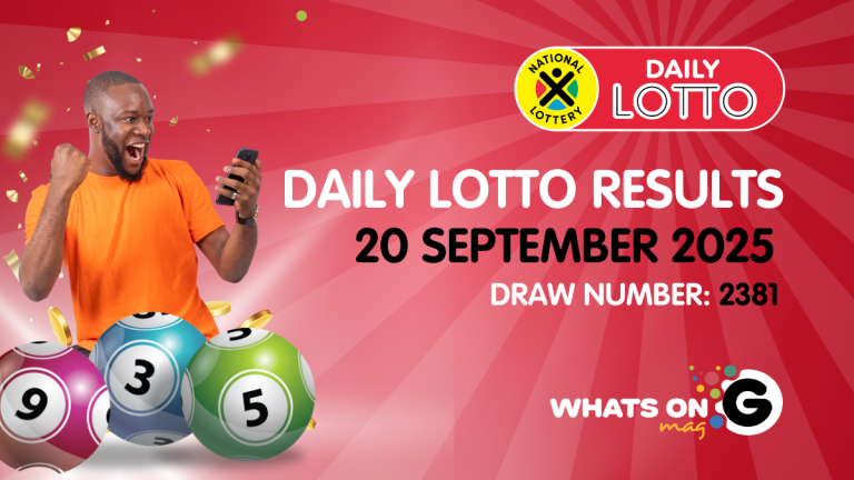 Ithuba Daily Lotto Results for 20/09/2025