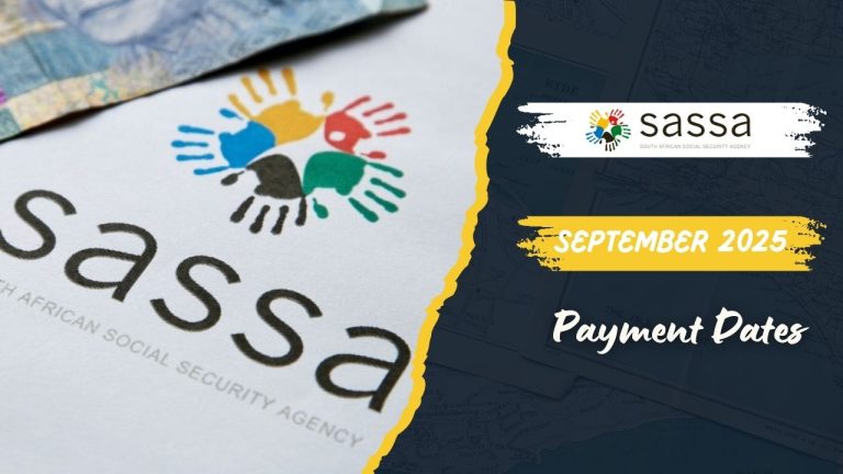 SASSA Payment Dates for September 2025