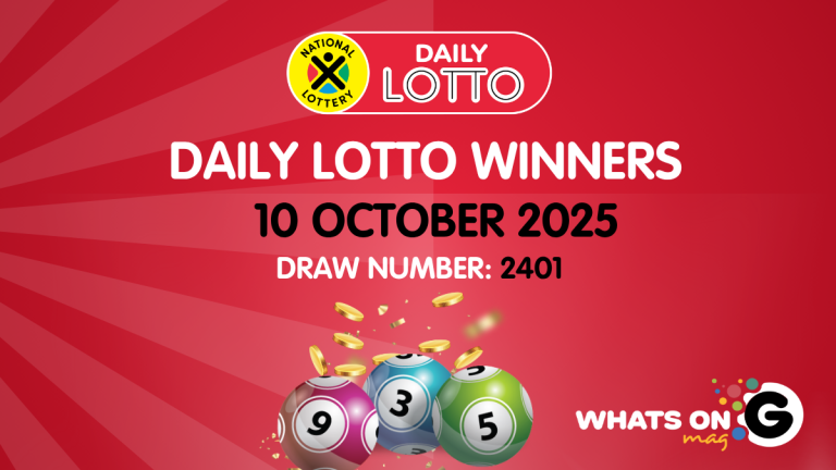Congratulations to the Daily Lotto Winners for 10/10/2025