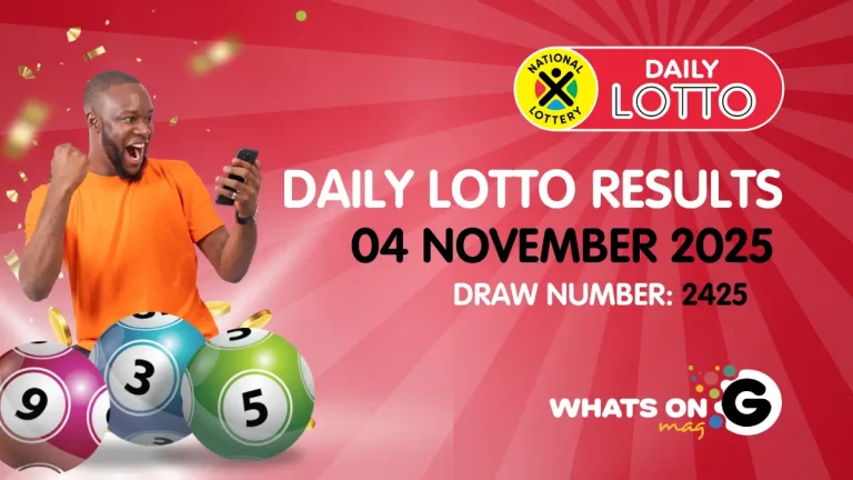 Ithuba Daily Lotto Results for 04/11/2025