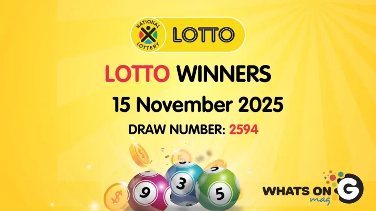 LOTTO RESULTS: Congratulations to the Lotto Winners for 15/11/2025
